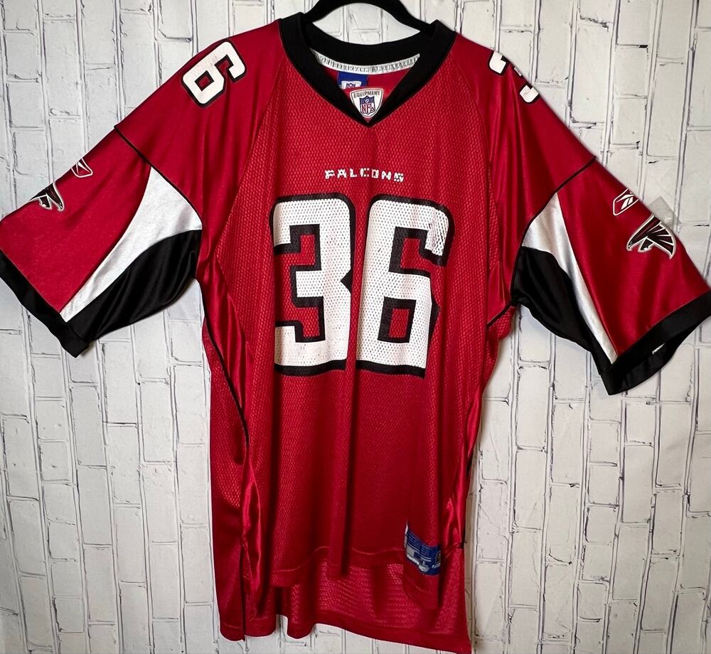 Reebok Atlanta Falcons Lawyer Milloy #36 Jersey Men XL NFL Equipment Y2K